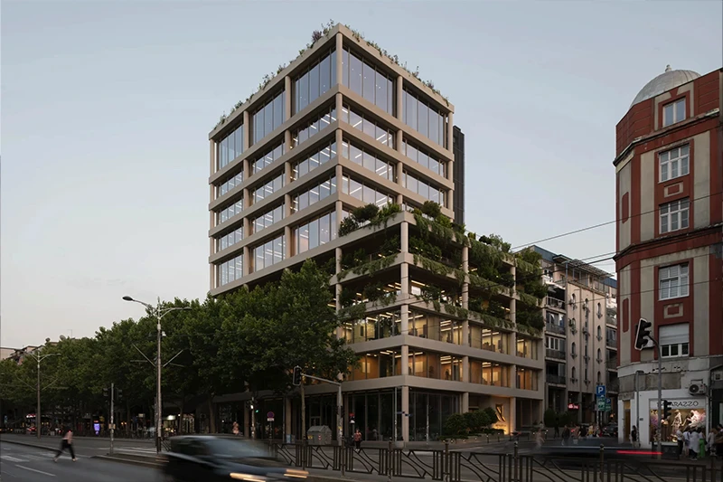 Poslovni centar Revolucija, Bulevar kralja Aleksandra 118, Beograd